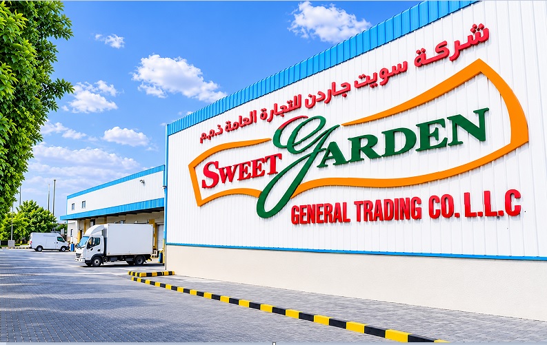 The Sweet Garden warehouse building in Dubai Investment Park